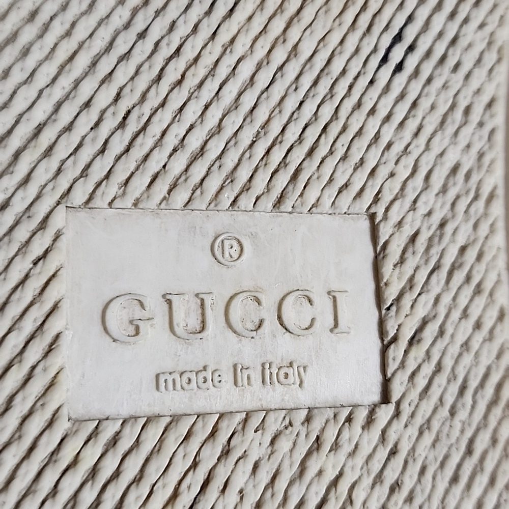 Gucci Men's Monochrome High-Top Sneakers - Picture 5 of 9